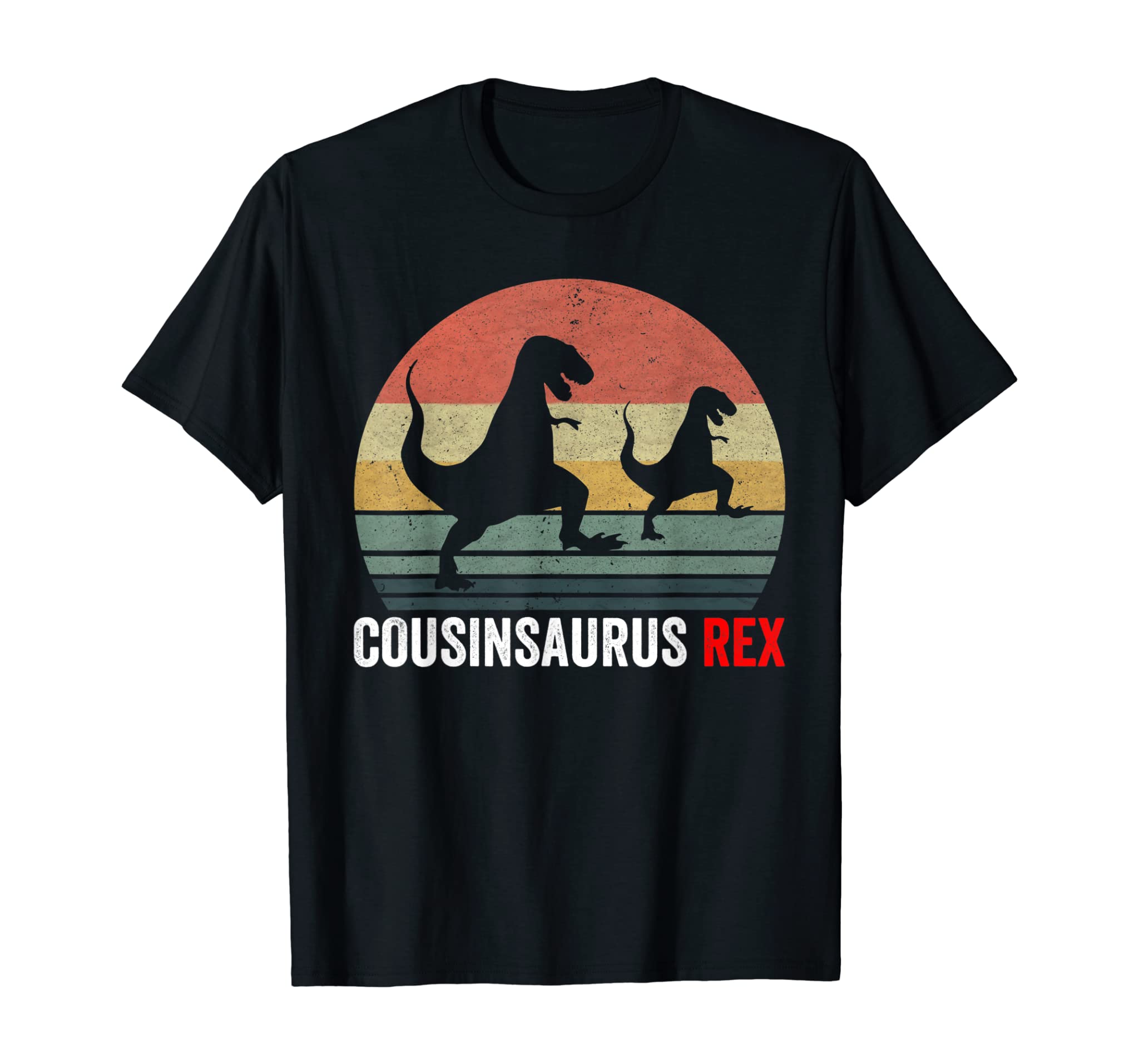 Father Day Gift CousinSaurus Rex Dinosaur Shirts For Grandpa T-Shirt