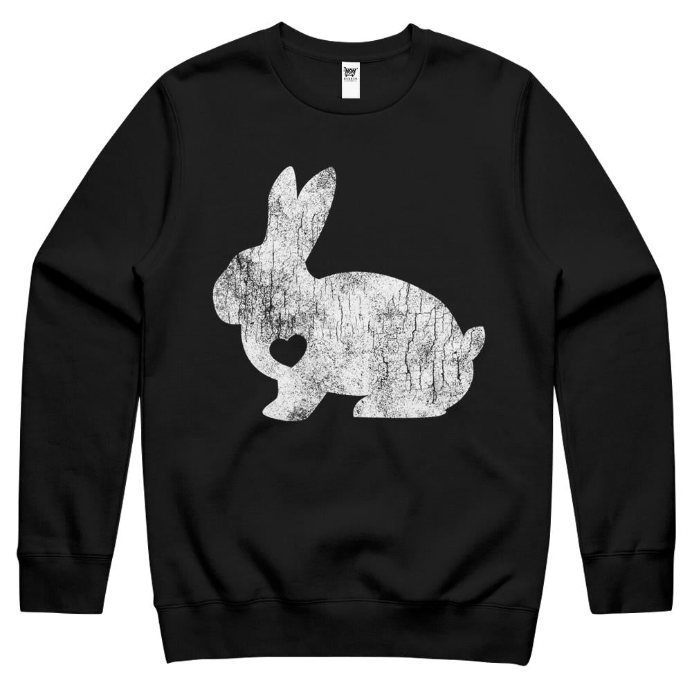 Love Bunny Rabbit Lover Animal Pet Owner Easter Gift Crewneck Sweatshirt