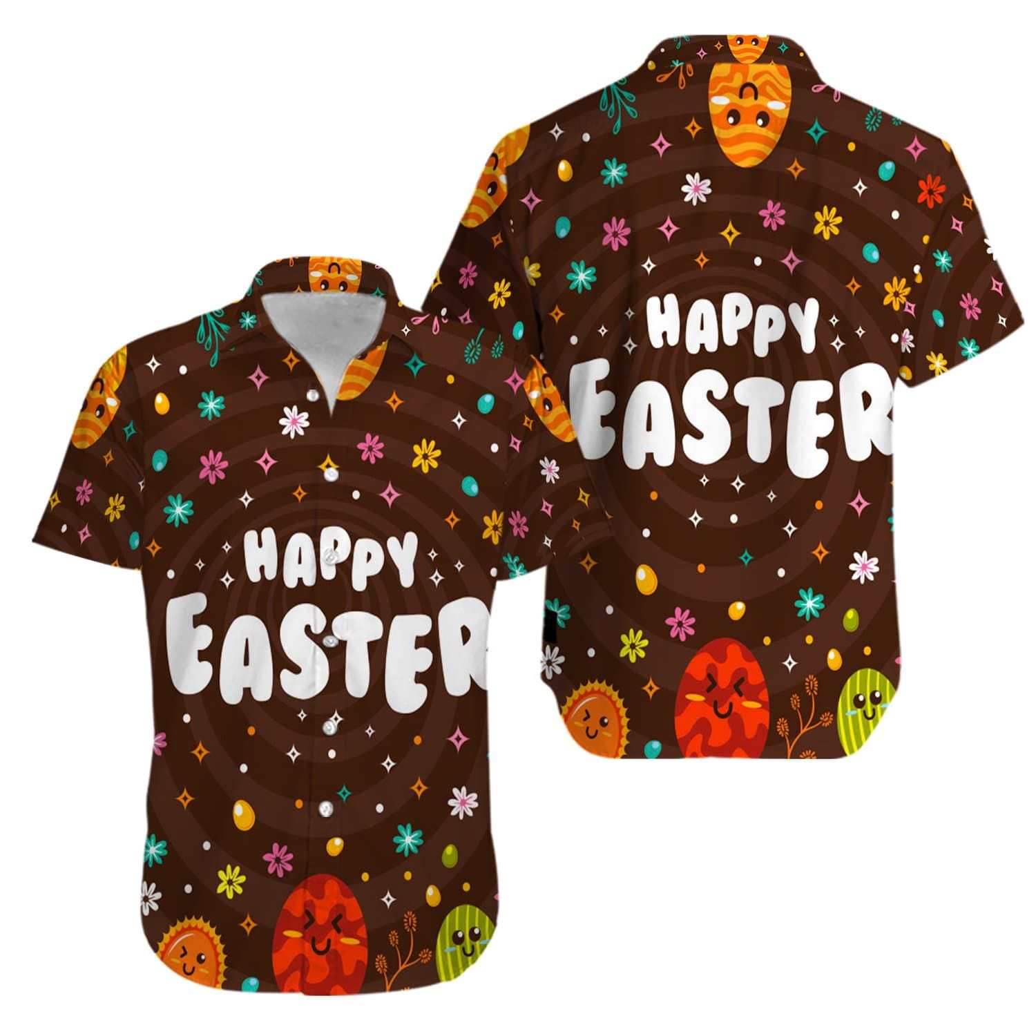 Felacia Happy Easter Day Pattern Hawaiian Ha70888