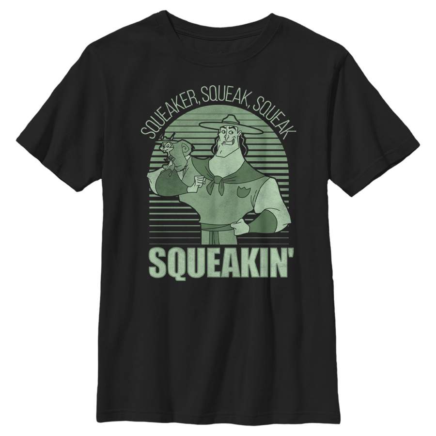 The Emperor’s New Groove Boy’s Kronk Squirrel Squeak  T Shirt