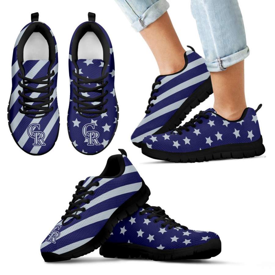 Splendid Star Mix Edge Fabulous Colorado Rockies Sneakers