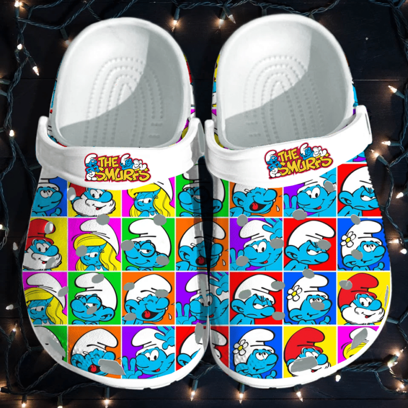 The Smurfs Crocs Crocband Clogs, Comfy Footwear 10