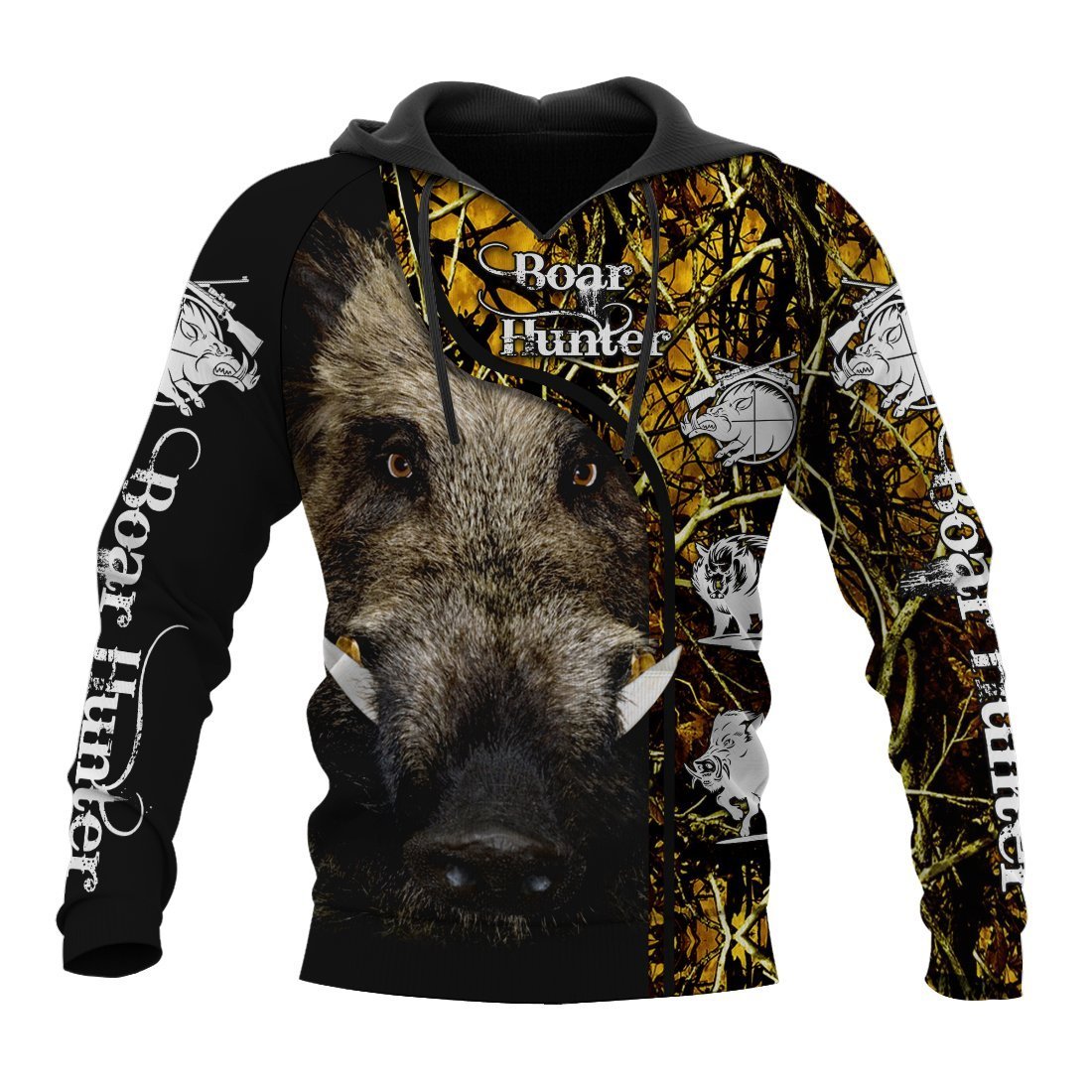 Boar Hunting Lover Hunter All Over Printed Shirts For Men And Women