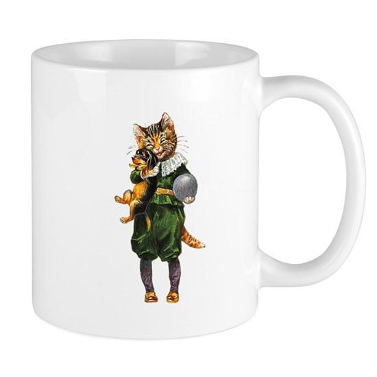 Cute Cat Shows Puppy Some Love Mug