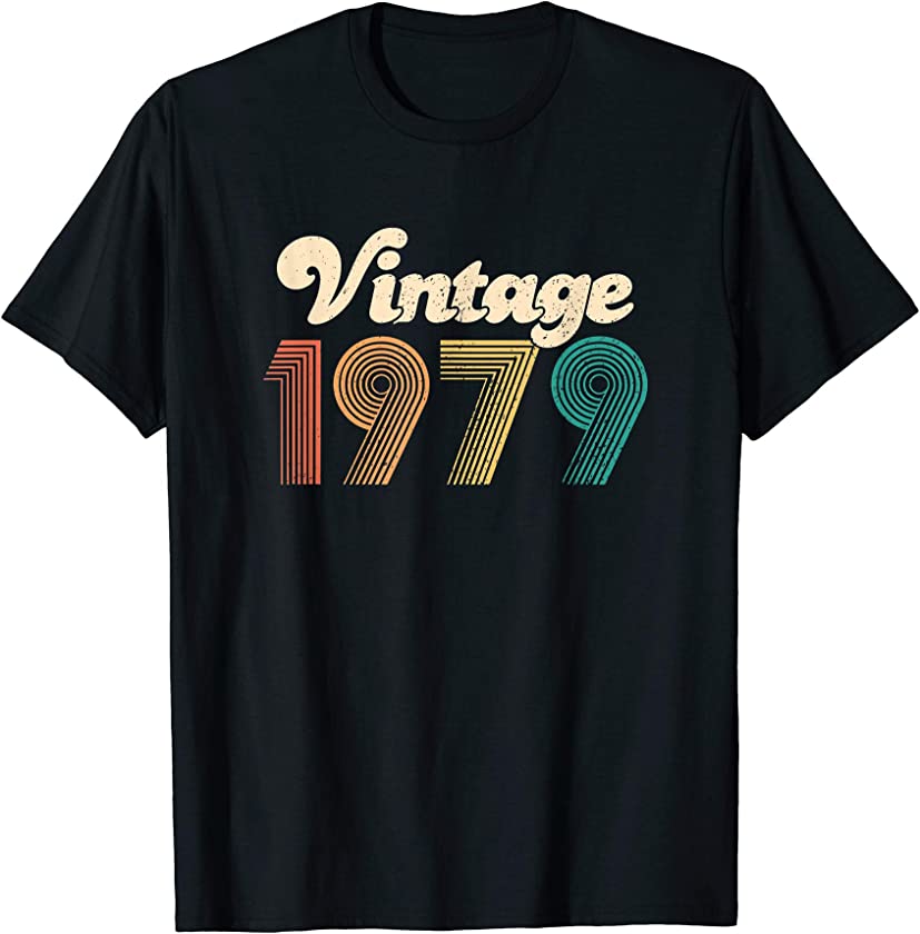 40th Birthday Gift – Vintage 1979 T-Shirt Classic Women Men T-Shirt