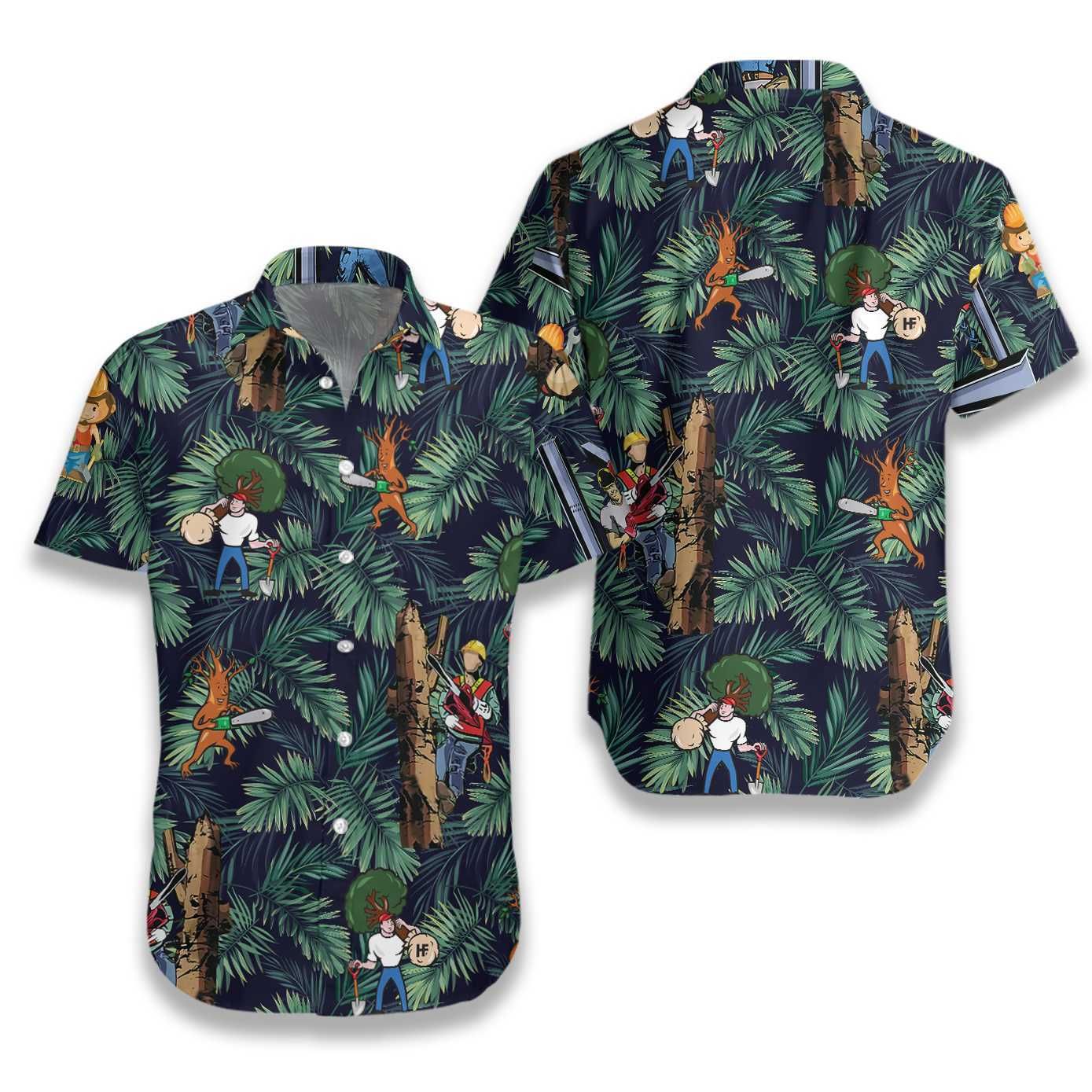 Arborist Proud 5 Ez12 2412 Hawaiian Shirt