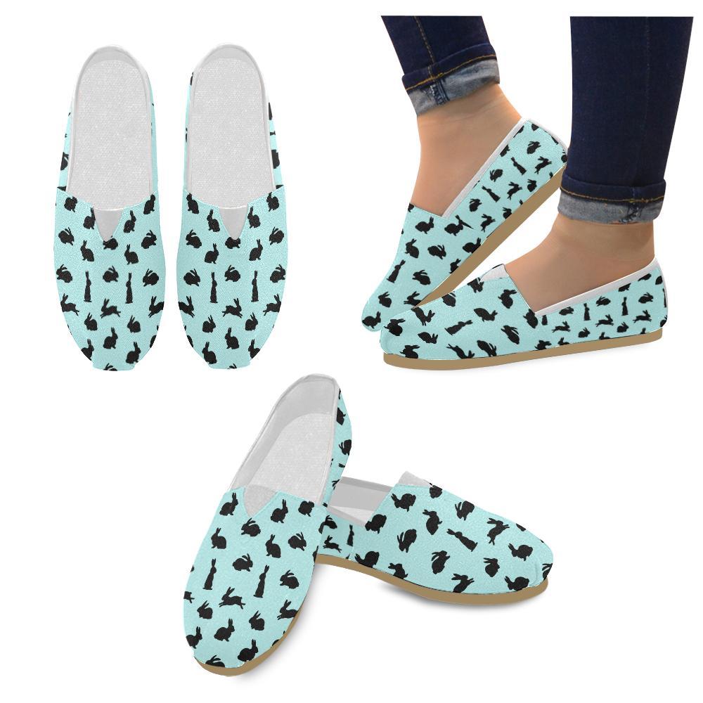 Rabbit Pattern Print Design Rb010 Women Casual Shoes