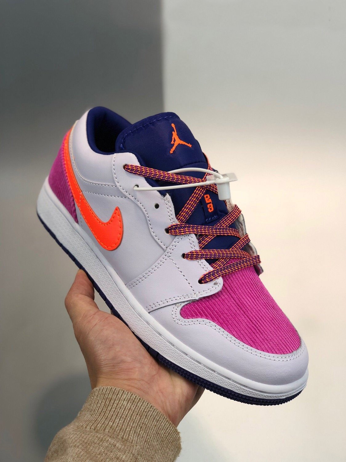 JD 1 Low GS Pink Corduroy 554723-502 5341947