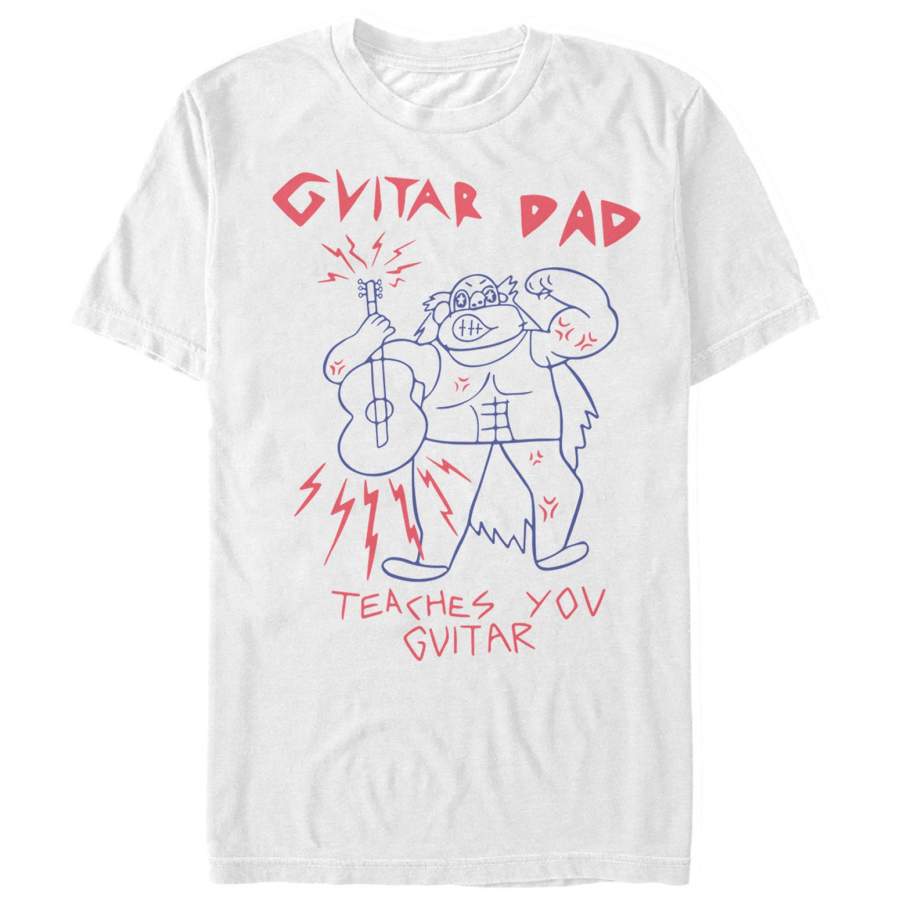 Steven Universe Men’s Guitar Dad Advertisement T-Shirt