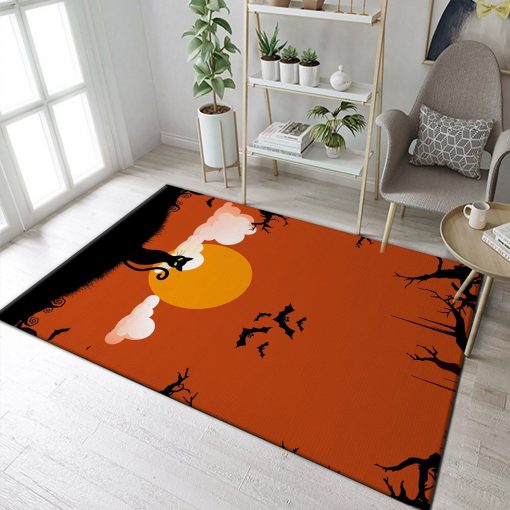 Halloween Is Coming Rug All Over Print Logo Custom Area Rug Carpet Full Sizes Home Living Rug Carpet Decor