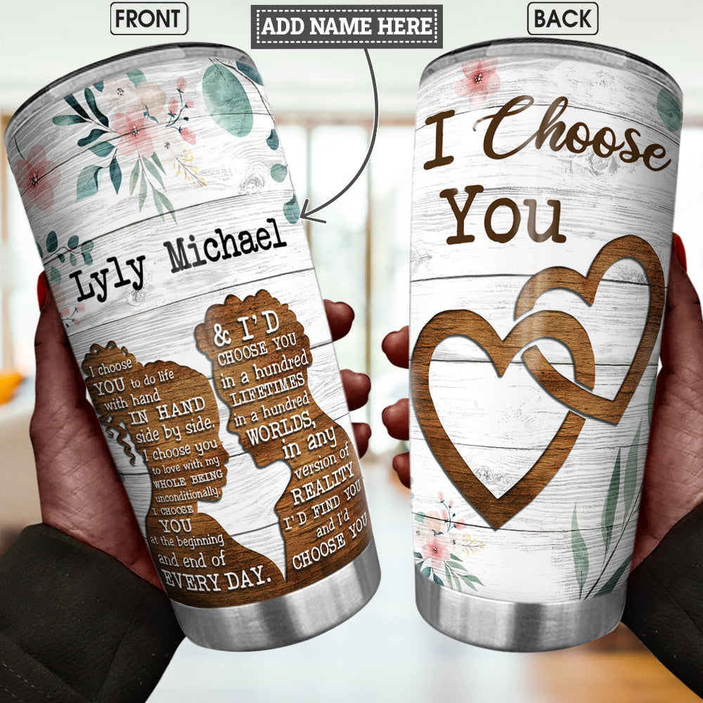 Bw Couple Personalized Hhaz0608002Z Stainless Steel Tumbler