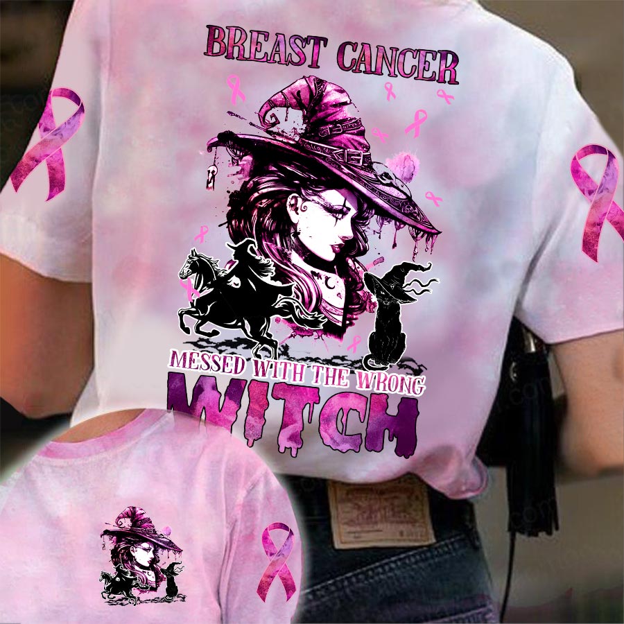 Breast Cancer Awareness Month I Wear Pink Survivor Breast Pain Fight Like A Girl T Shirt Horse
