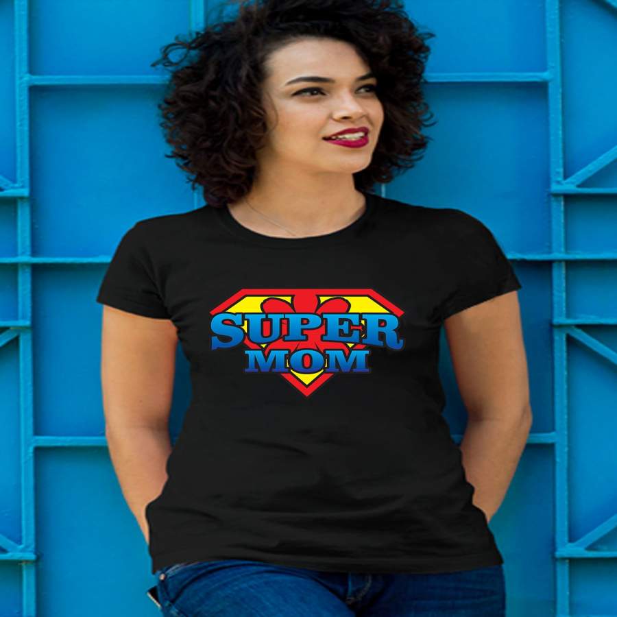 Mother’s Day Special **Super Mom** Shirts & Hoodies