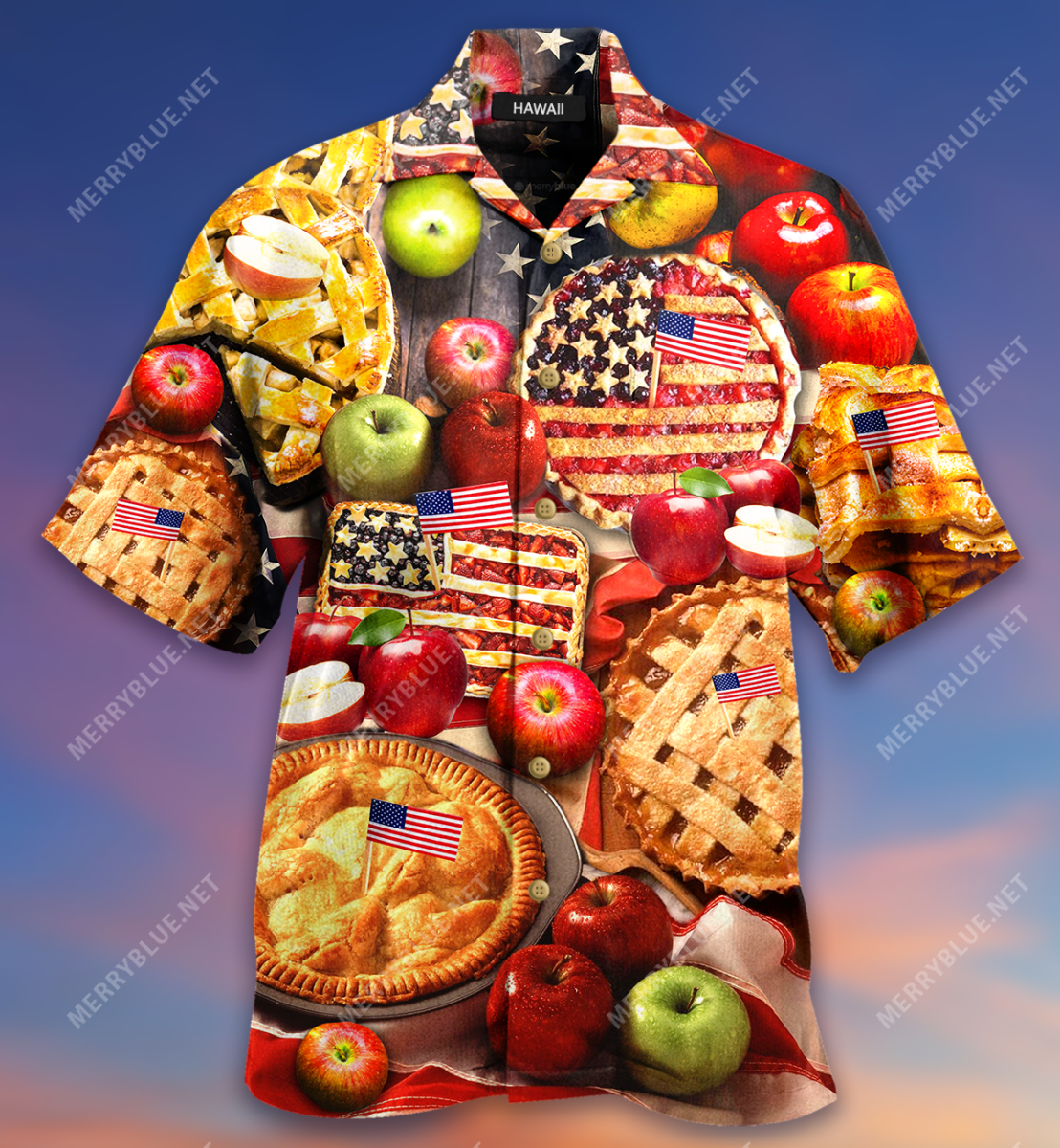 As American As An Apple Pie Unisex Hawaiian Shirt