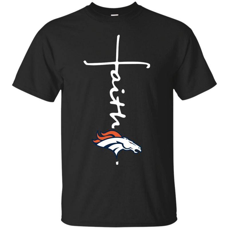 Denver Broncos Football Faith Cross Christian Shirts