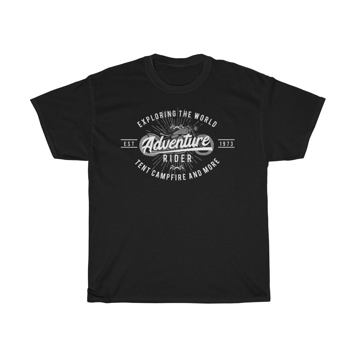 Camping Adventure Rider Tshirt