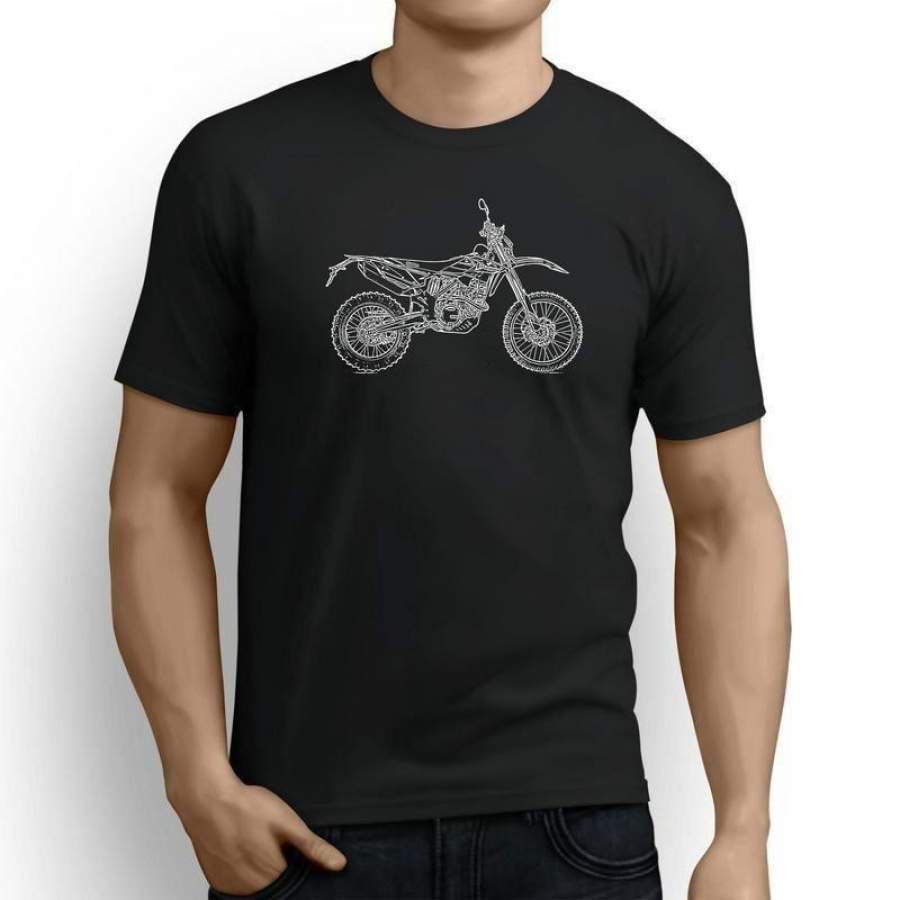 Beta Rrs Inspired Motorcycle Art Men’S Cotton T-Shirt