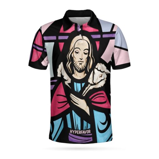 Good Shepherd Jesus Christ Short Sleeve Polo Shirt, Jesus Polo Shirt For Men And Women