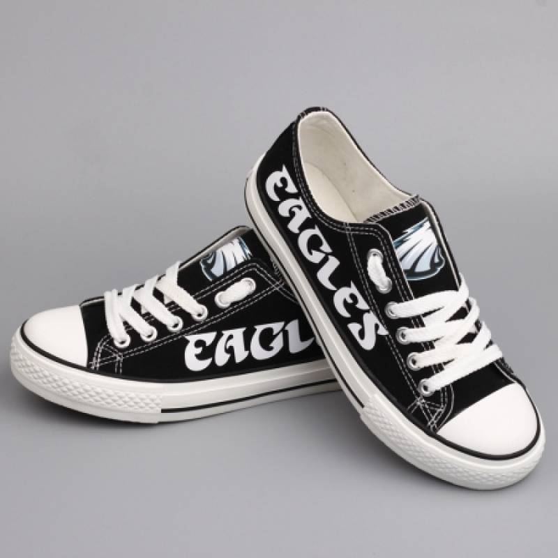 Philadelphia Eagles Canvas Shoes, Eagles Sneakers, Tennis Shoes