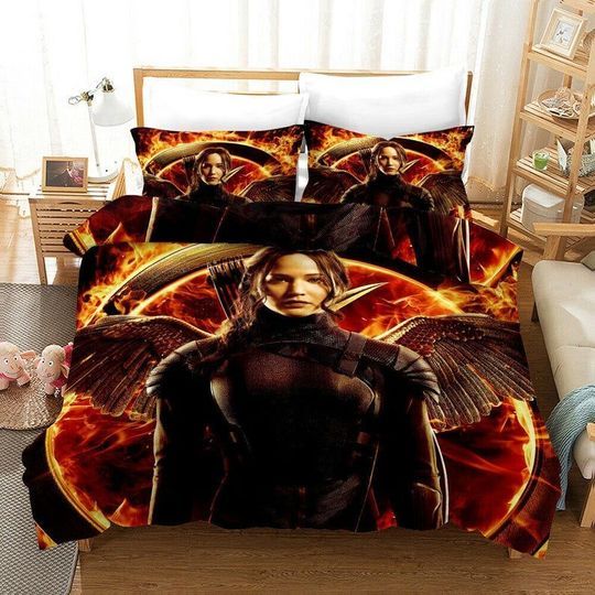 The Hunger Games Duvet Quilt Bedding Set 4