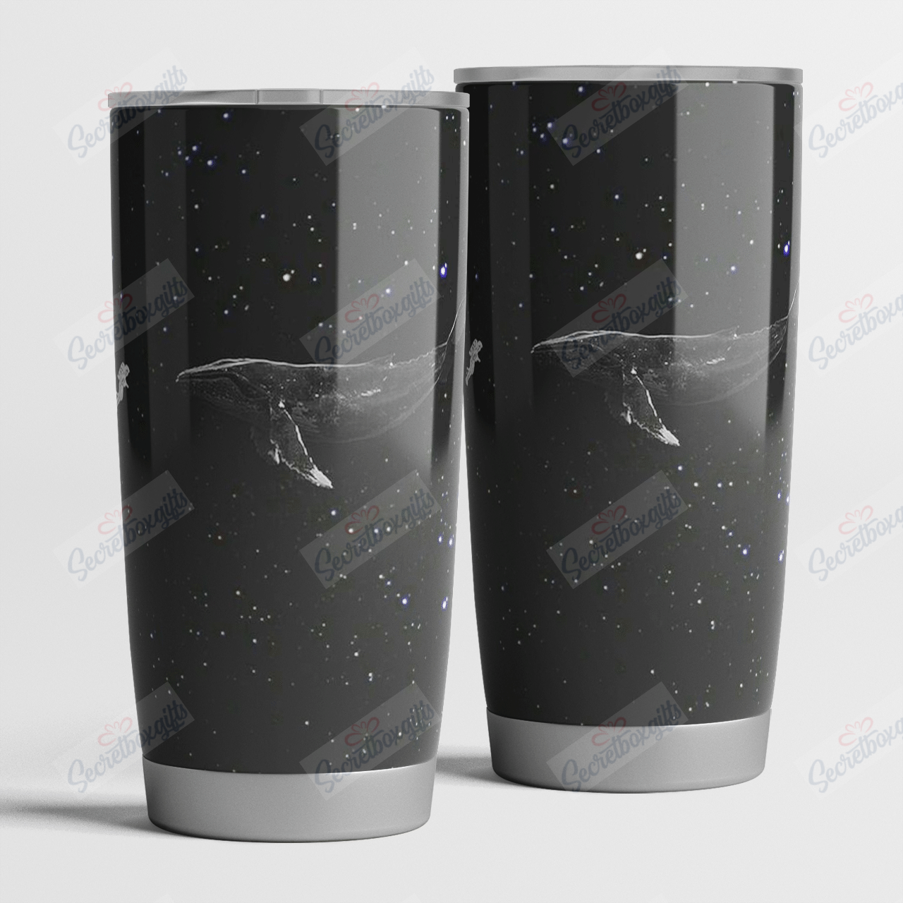 Personalized Galaxy Whale And Astronaut Nc1611428Cl Stainless Steel Tumbler Travel Customize Name, Text, Number, Image