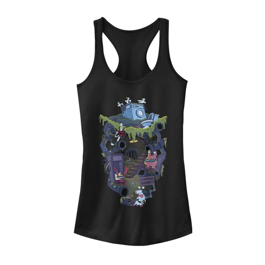 Aaahh!!! Real Monsters Junior’s Underground Lair  Racerback Tank