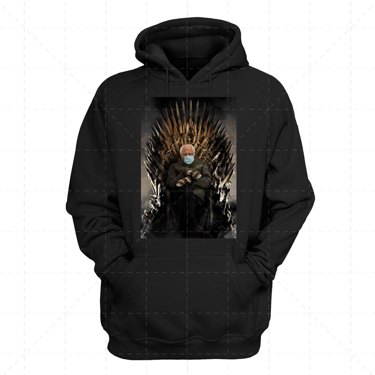 Bernie Meme Game of Thrones 2D Hoodie