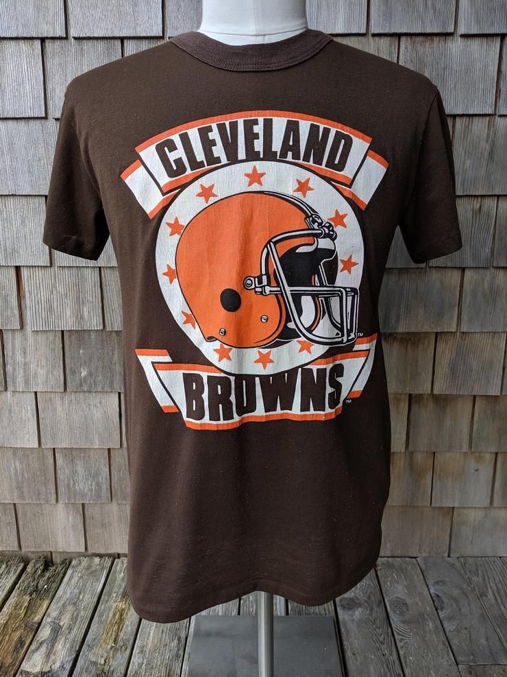 80S Vintage Cleveland Browns Shirt