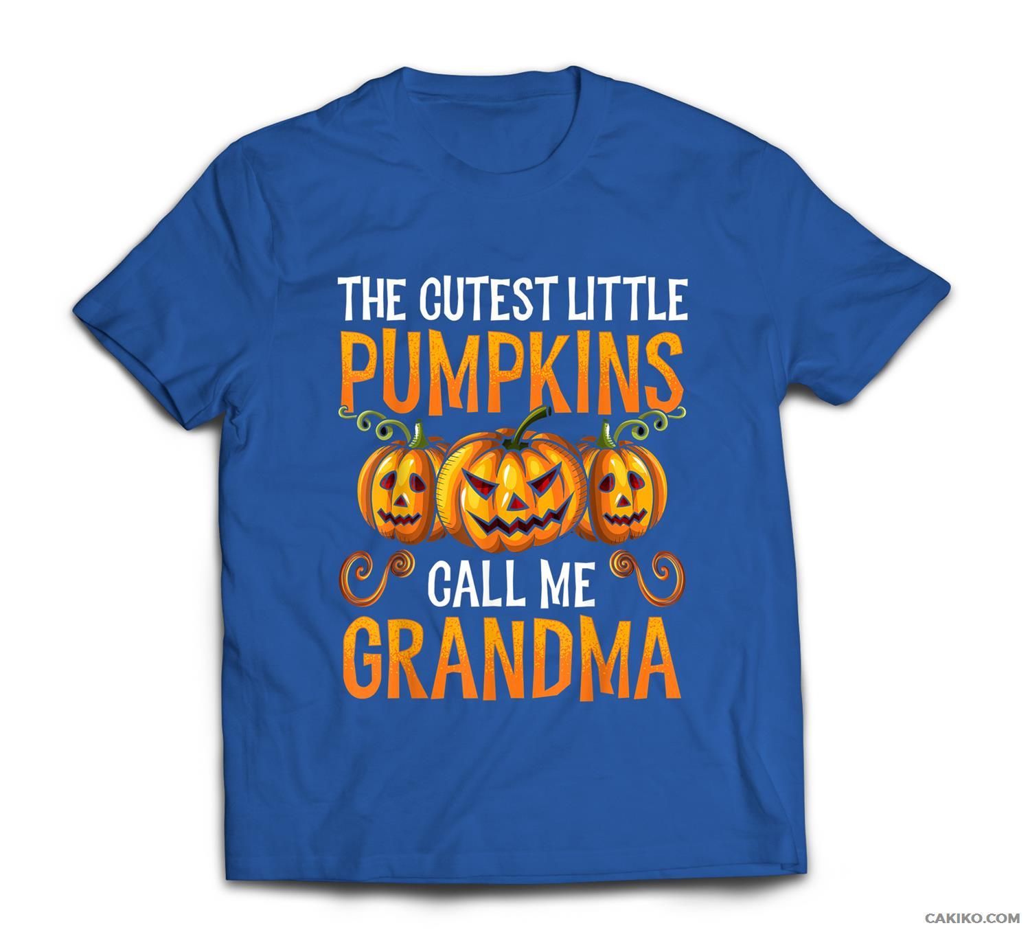 Grandma Halloween The Cutest Little Pumpkins Call Me Grandma T-Shirt