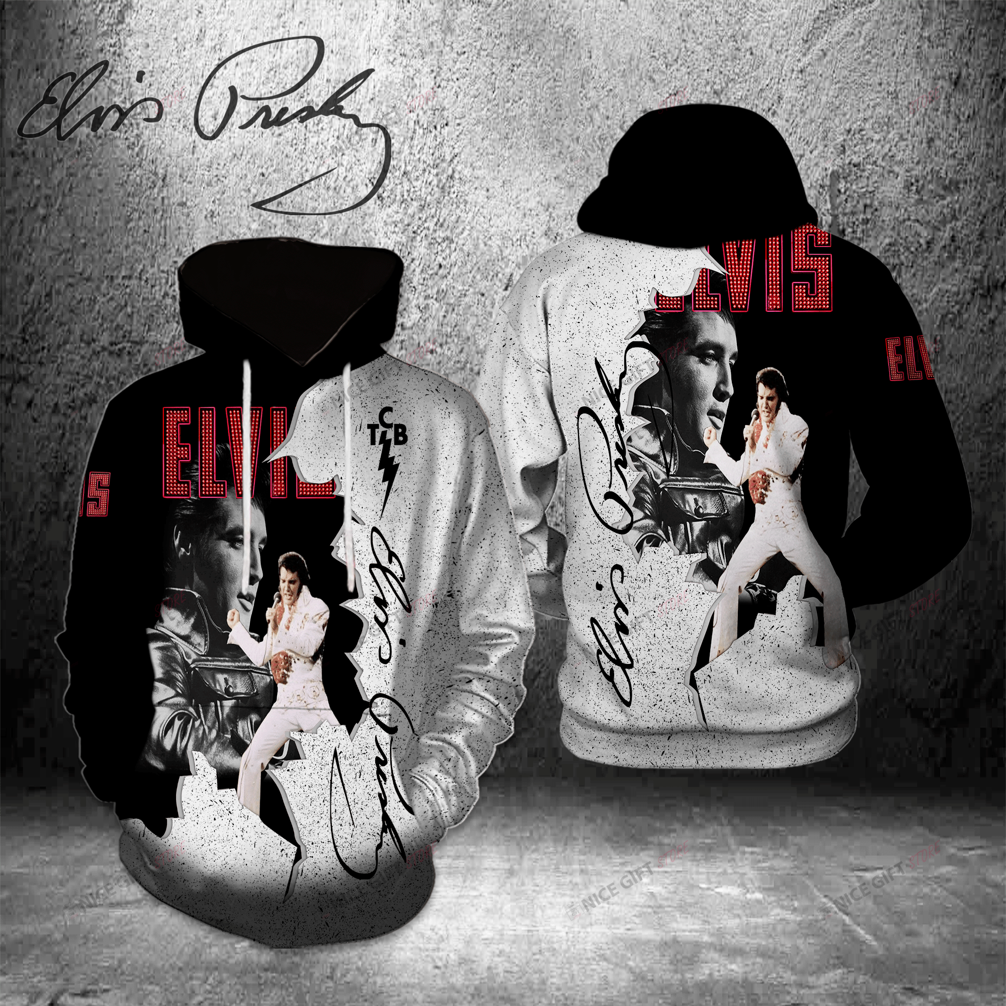 Elvis Presley Hoodie 3D 3Ho-A9O7