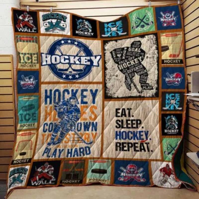 Hockey D1304 84O32 Blanket