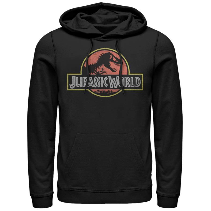 Jurassic World Men’s Iconic Logo  Lightweight Hoodie