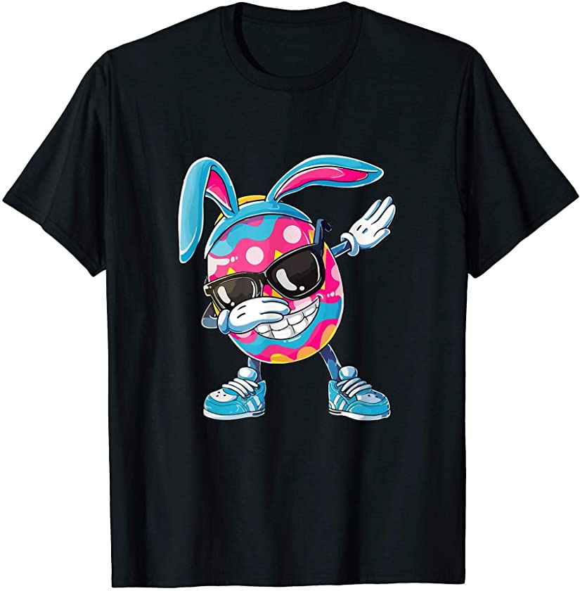 Dabbing Easter Bunny Rabbit Dab Dance Eggs Boys Kids Girls T T-Shirt