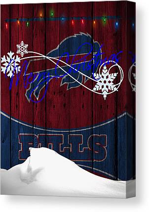 37 Buffalo Bills Joe Hamilton Canvas Print