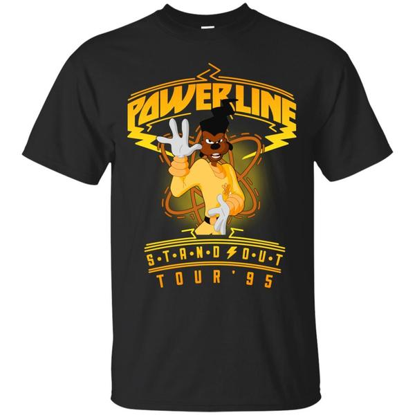 Top selling A Goofy Movie Powerline Stand Out World Tour ‰۪95 Shirt