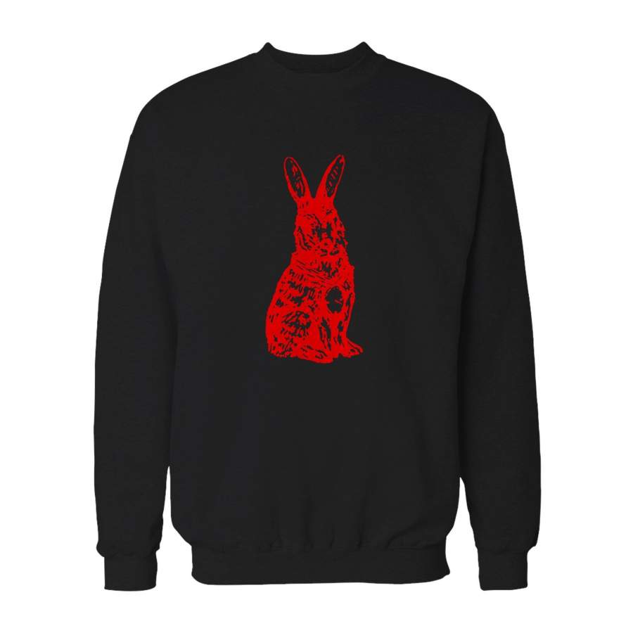 Marsala Rabbit Alice Eco Friendly Animal Cranberry Sweatshirt