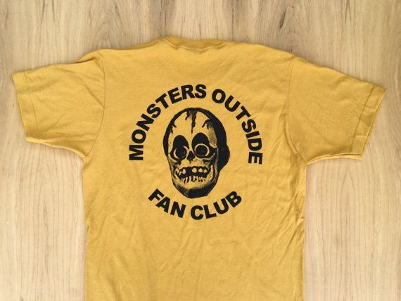 Monsters Outside Fan Club Shirt