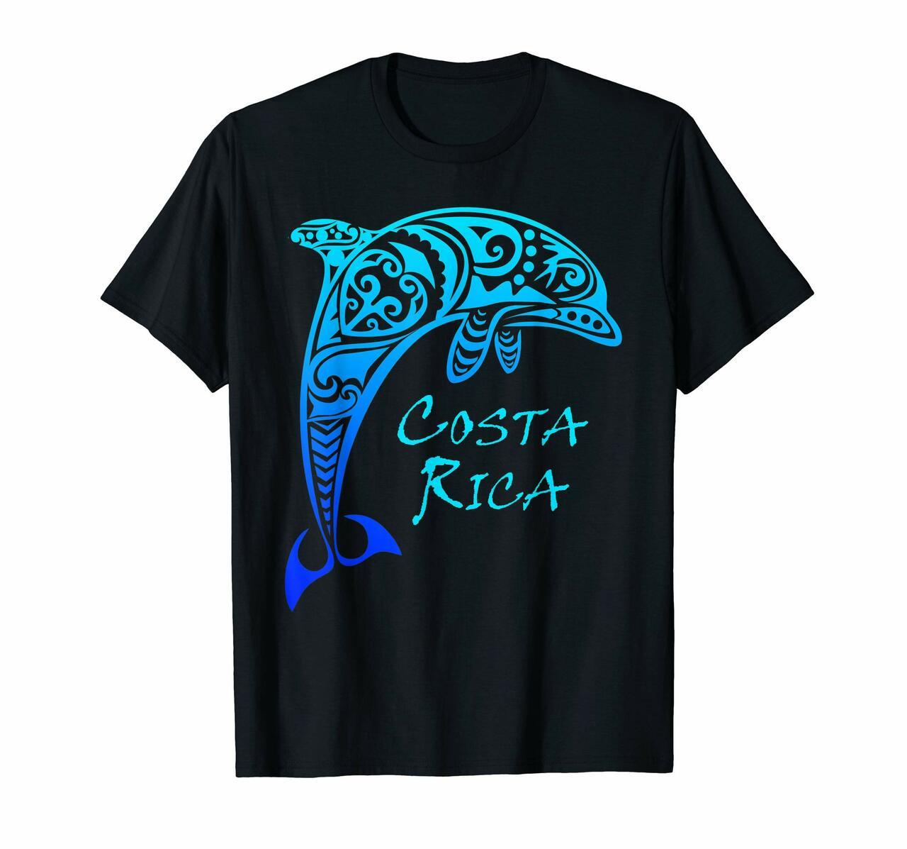 Costa Rica Vintage Tribal Dolphin Vacation Gift T-Shirt