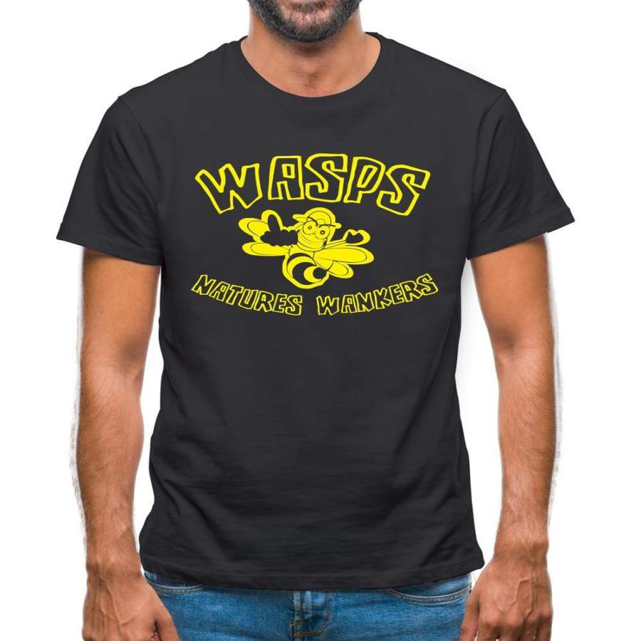 Wasps…Natures Wankers Mens T-Shirt