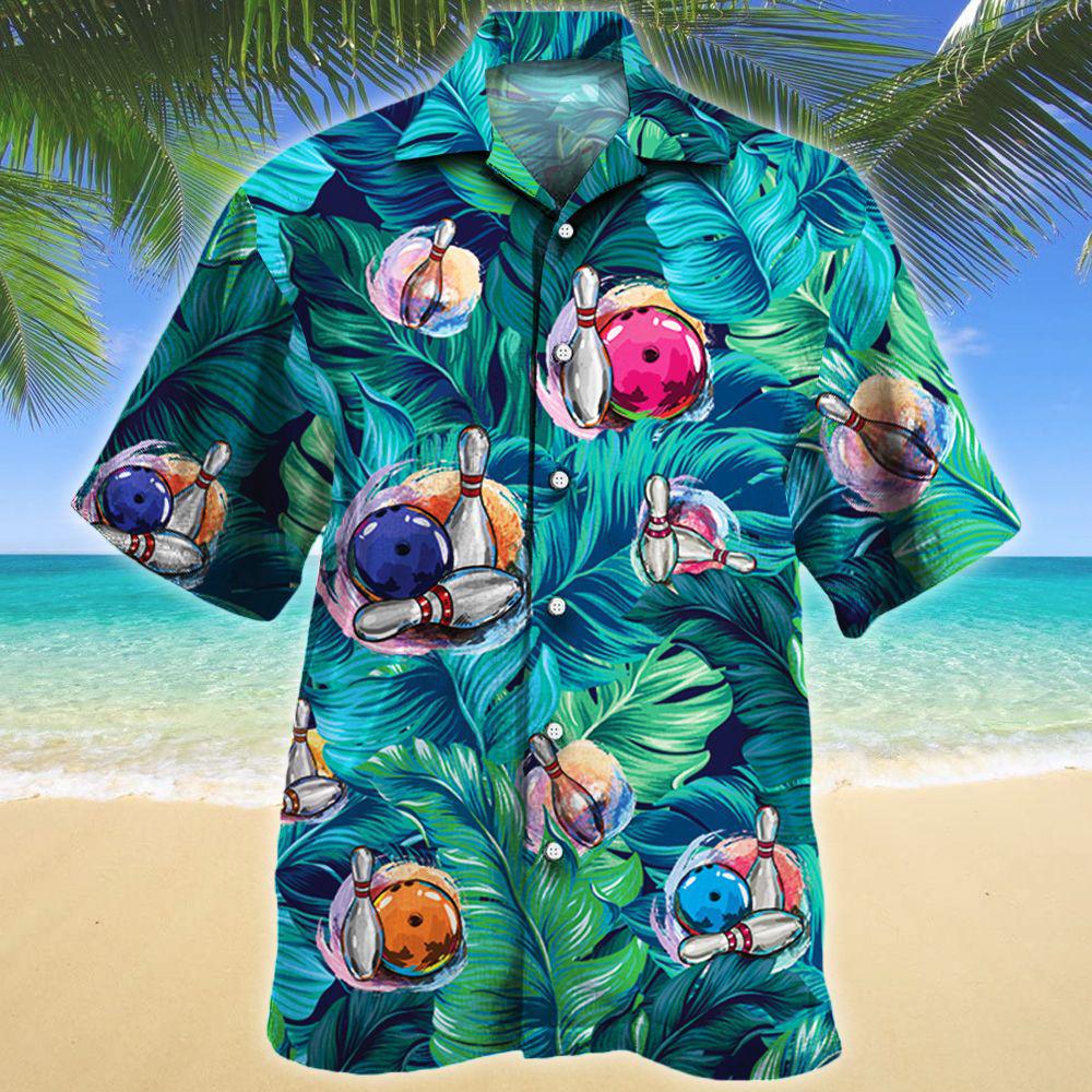 Bowling Lovers Gift Hawaii Shirt For Men Women Ha64973