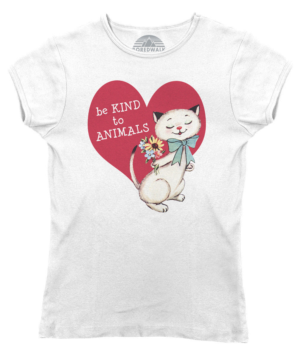 Women’S Be Kind To Animals T-Shirt