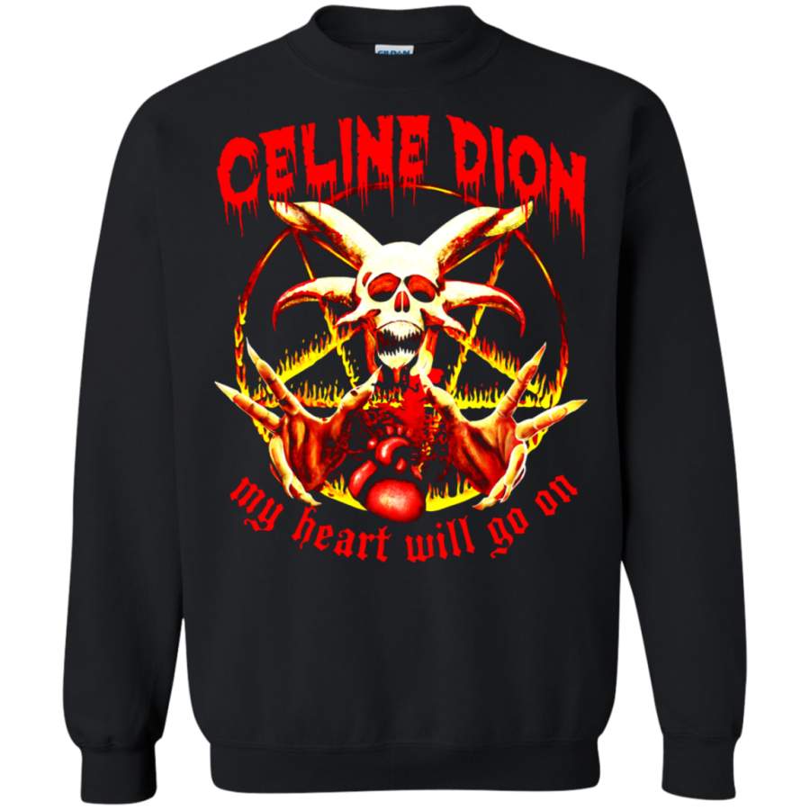 AGR Celine Dion My Heart Will Go On Satanic Sweatshirt