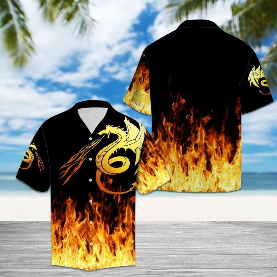 Amazing Dragon Hawaiian Shirt | Unisex | Adult | Hw2400