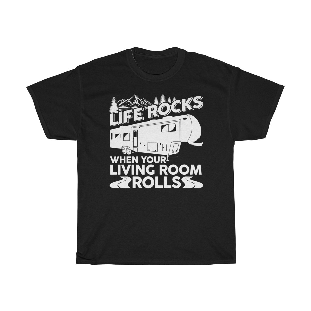 Life rocks when your living room rolls Tshirt