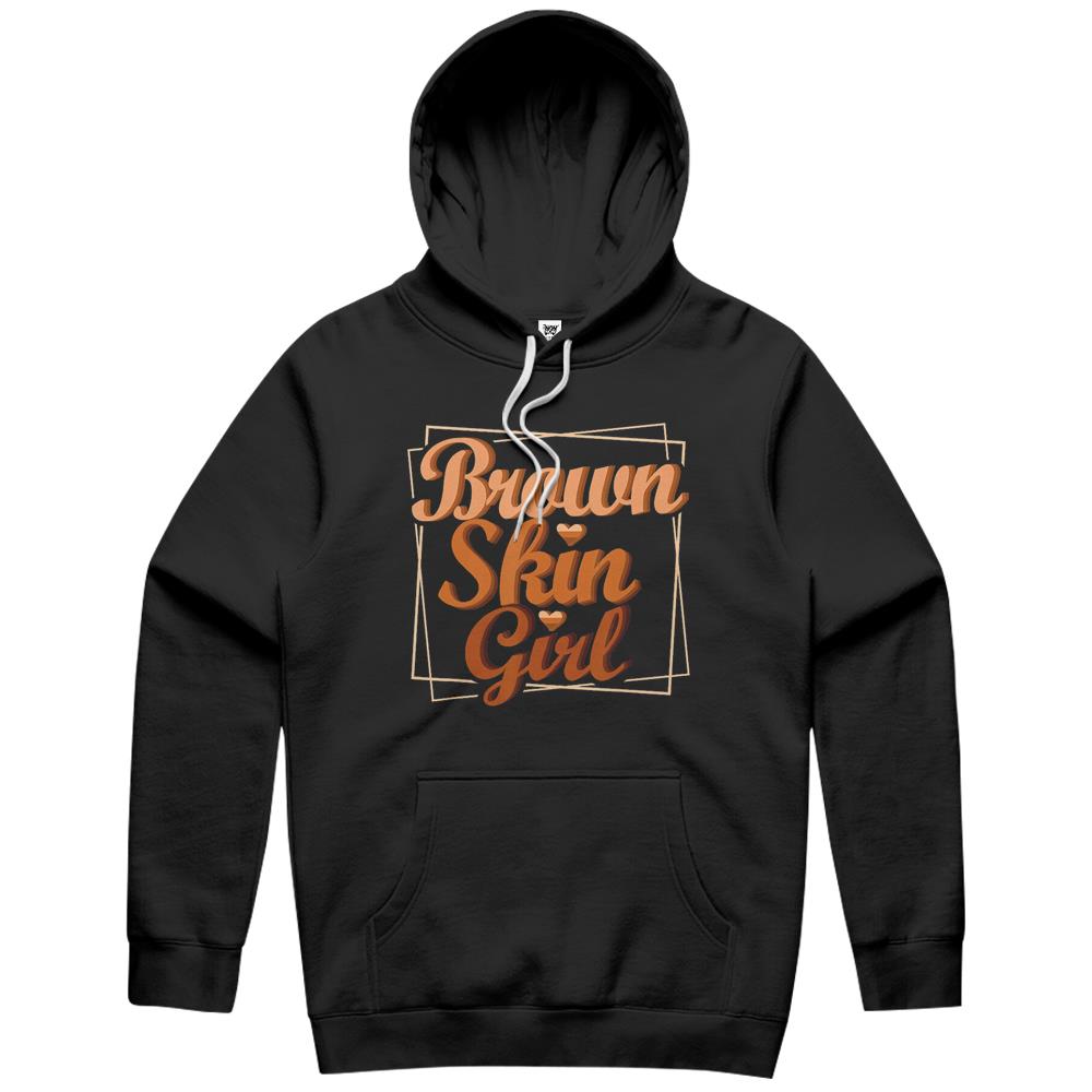 Brown Skin Girl Black Melanin Queen Magic Juneteenth Women Hoodie