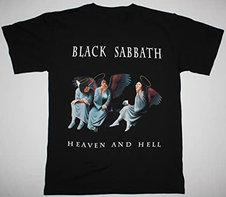 Rare! Vtg Black Sabbath Heaven And Hell’80 Band T-Shirt A1580