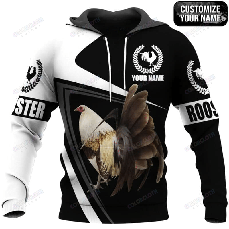 Personalized Rooster 3D All Over Printed Shirts TV015609