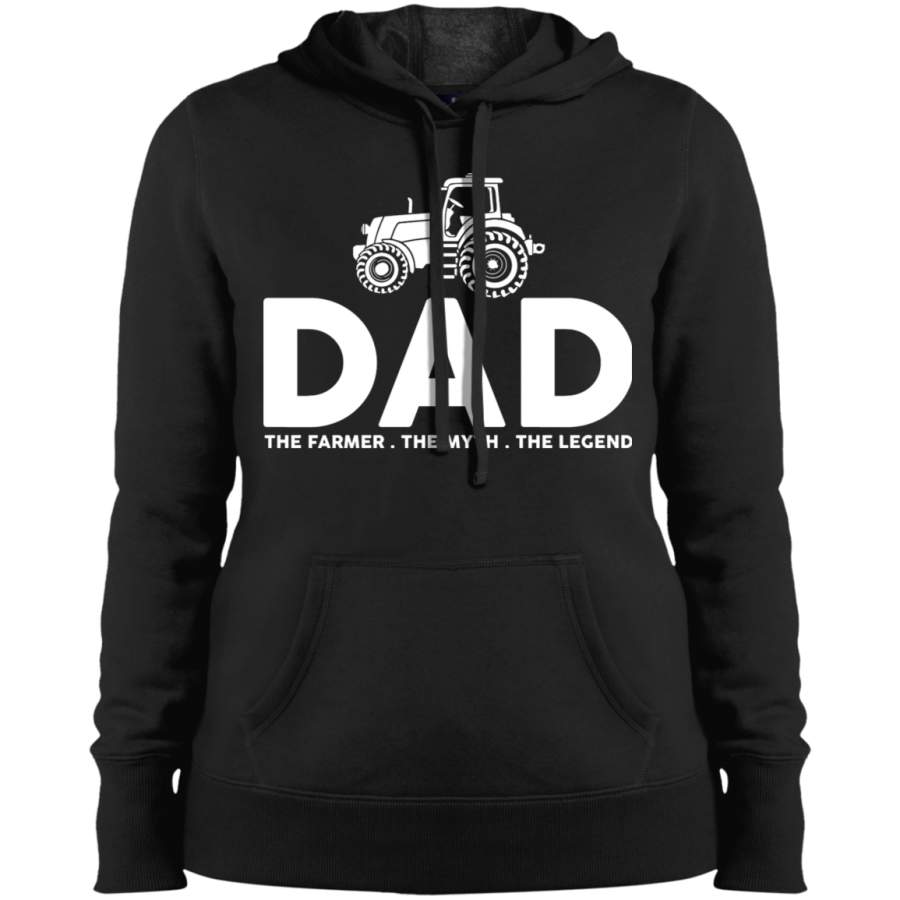 AGR Dad The Farmer The Myth The Legend Fathers Day T-shirt Ladies’ Pullover Hooded Sweatshirt