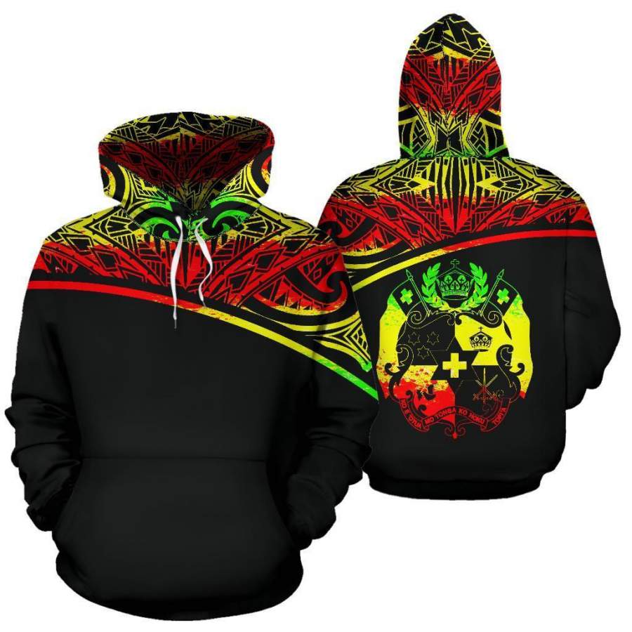 Tonga in My Heart Polynesian Tattoo Style 3D Printed Shirts TT0056