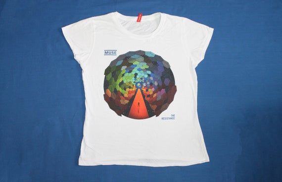 Muse Shirt The Resistance British Rock Band Shirt Alternative Rock Space Rock Shirt Progressive Rock Symphonic Ladies Shirt